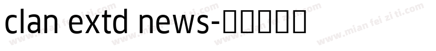 clan extd news字体转换
